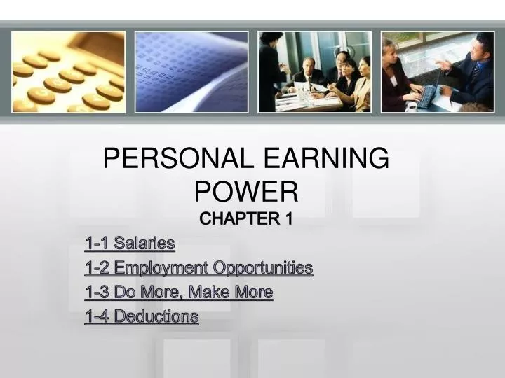 personal earning power