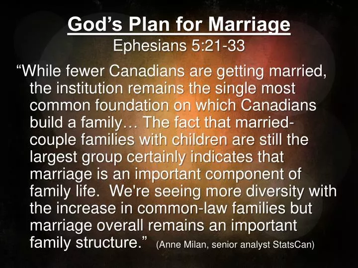 god s plan for marriage ephesians 5 21 33