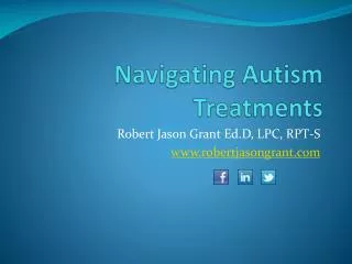 Navigating Autism Treatments
