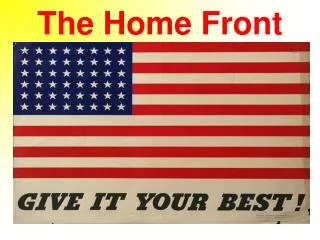 The Home Front