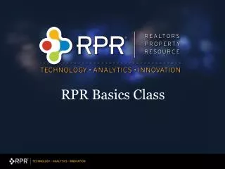 RPR Basics Class