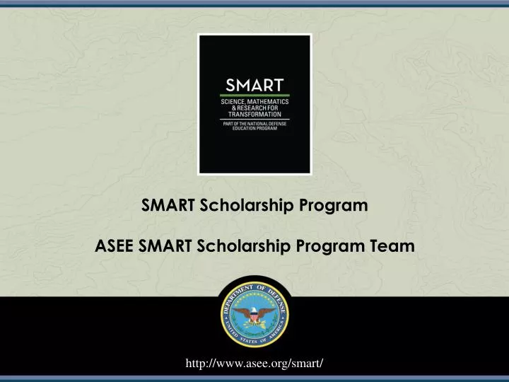 smart scholarship program asee smart scholarship program team