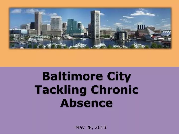 baltimore city tackling chronic absence