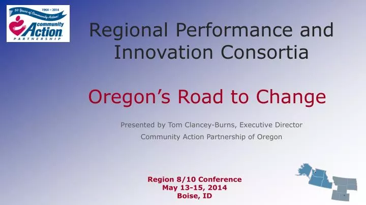 regional performance and innovation consortia oregon s road to change
