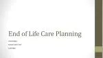 End of Life Care Planning