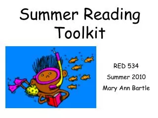 Summer Reading Toolkit