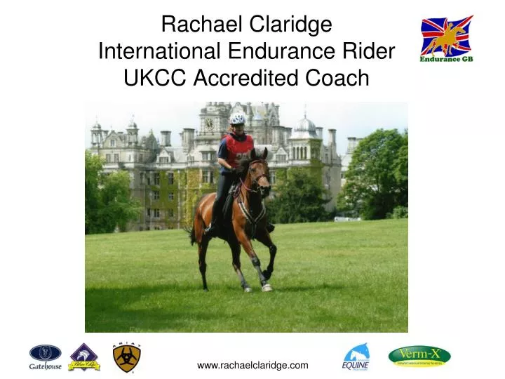 rachael claridge international endurance rider ukcc accredited coach