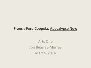 Francis Ford Coppola, Apocalypse Now
