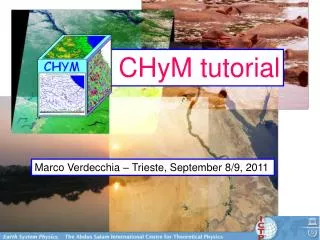 CHyM tutorial