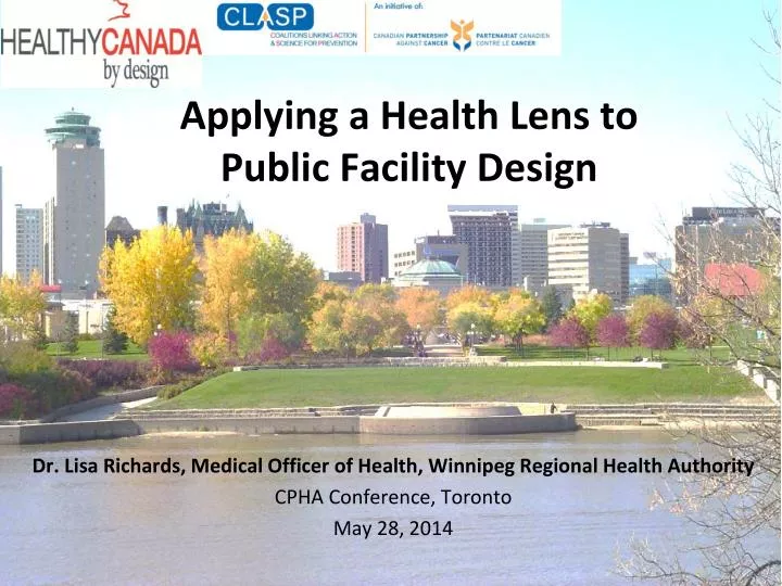 applying a health lens to public facility design