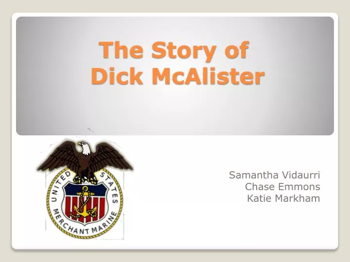 the story of dick mcalister