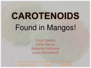 carotenoids