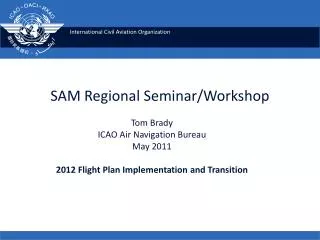 SAM Regional Seminar/Workshop