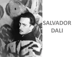 SALVADOR DALI