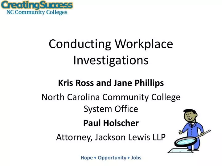 conducting workplace investigations