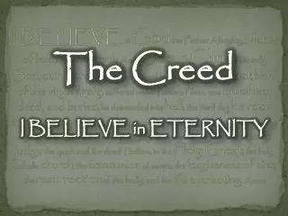 The Creed