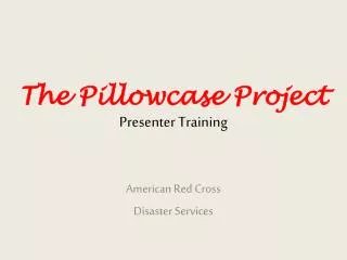 The Pillowcase Project Presenter Training