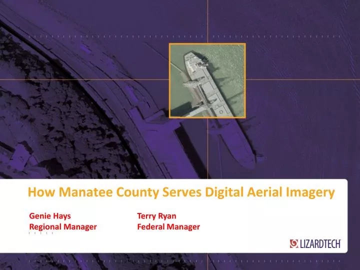 how manatee county serves digital aerial imagery