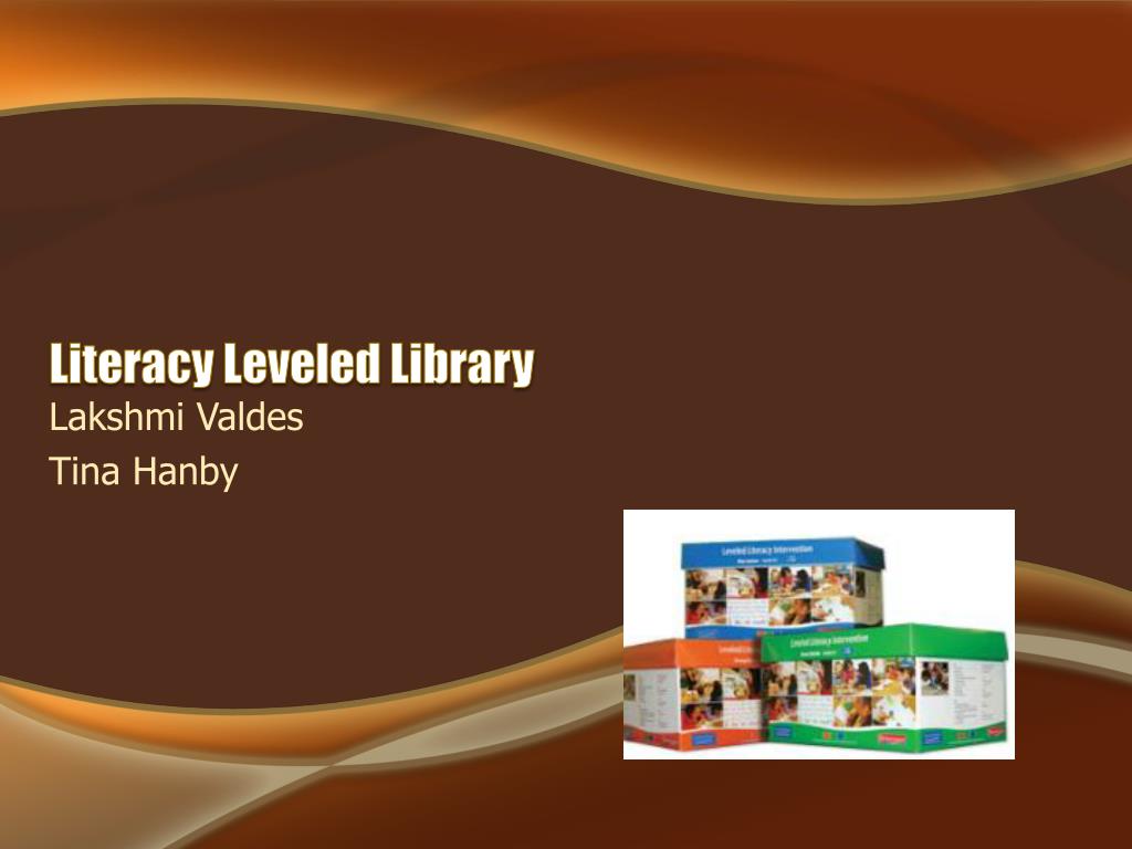 PPT - Literacy Leveled Library PowerPoint Presentation, free download ...