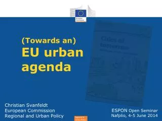 ( Towards an) EU urban agenda