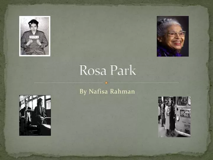 rosa park