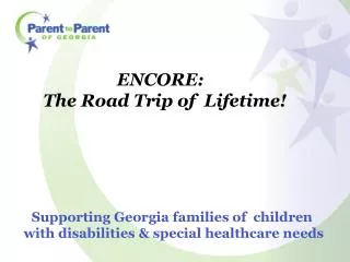 Supporting Georgia families of children with disabilities &amp; special healthcare needs