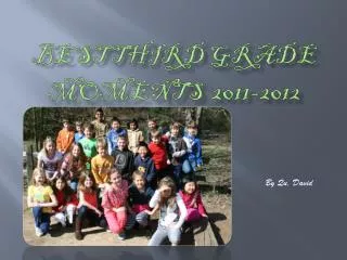 Best third grade moments 2011-2012