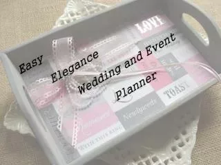 E asy Elegance Wedding and Event Planner