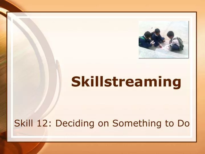 skillstreaming