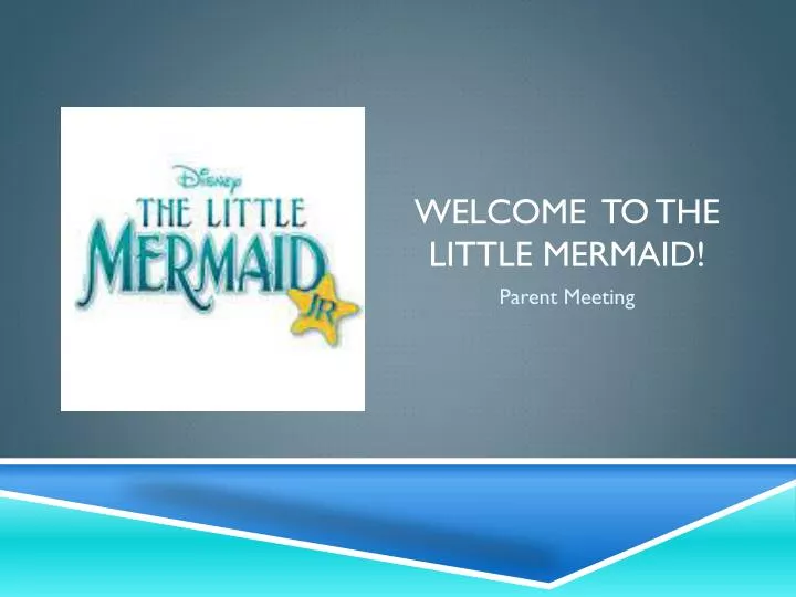 welcome to the little mermaid
