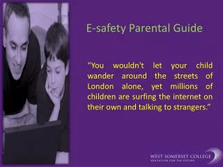 E-safety Parental Guide