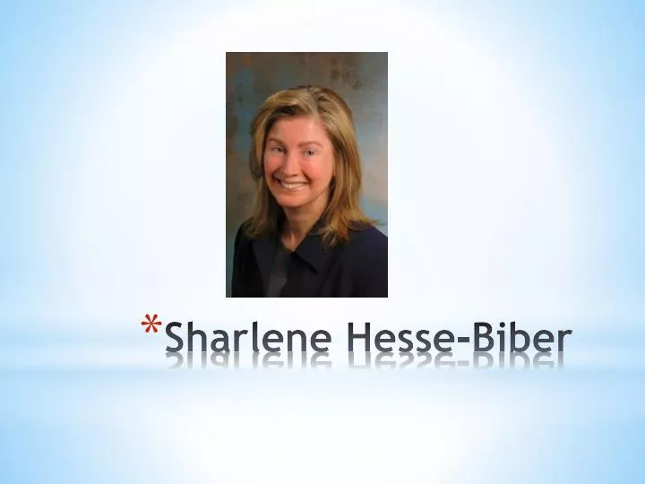 sharlene hesse biber