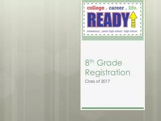 8 th Grade Registration
