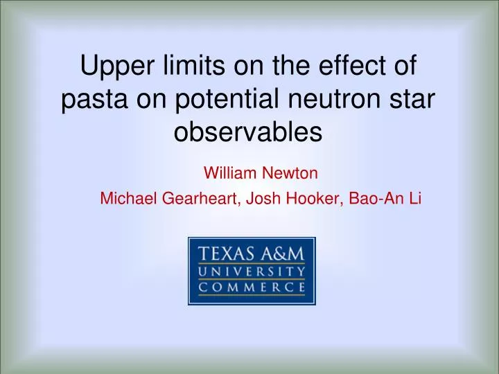 upper limits on the effect of pasta on potential neutron star observables