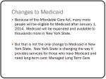 Changes to Medicaid - slide 1