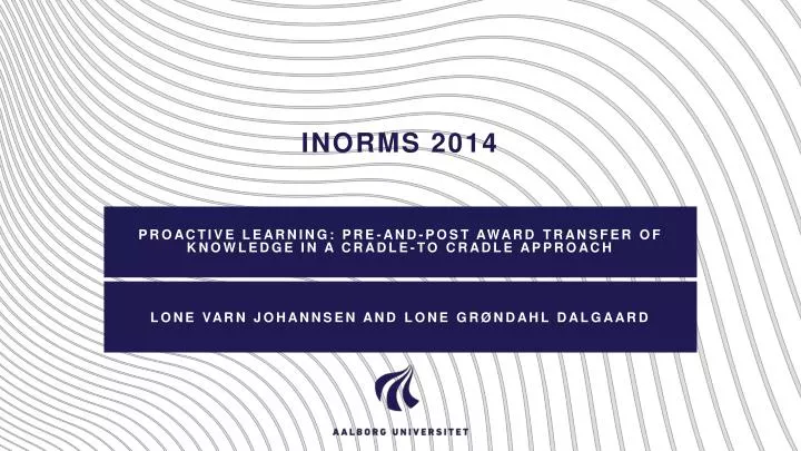 inorms 2014