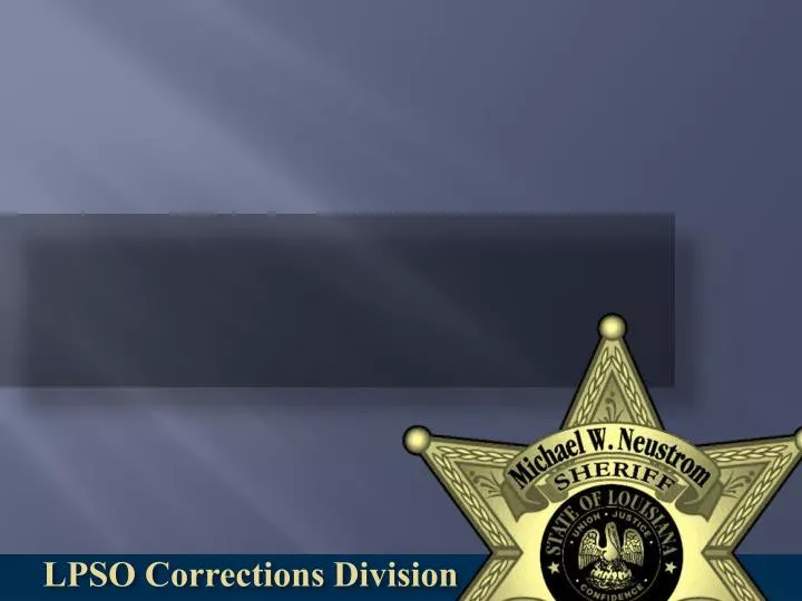 lpso corrections division