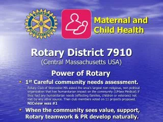 Rotary District 7910 (Central Massachusetts USA)
