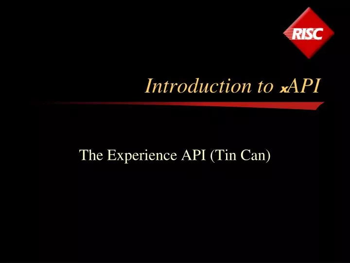 introduction to x api