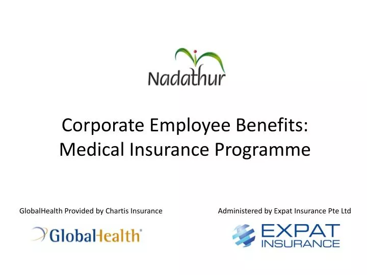 corporate employee benefits medical insurance programme