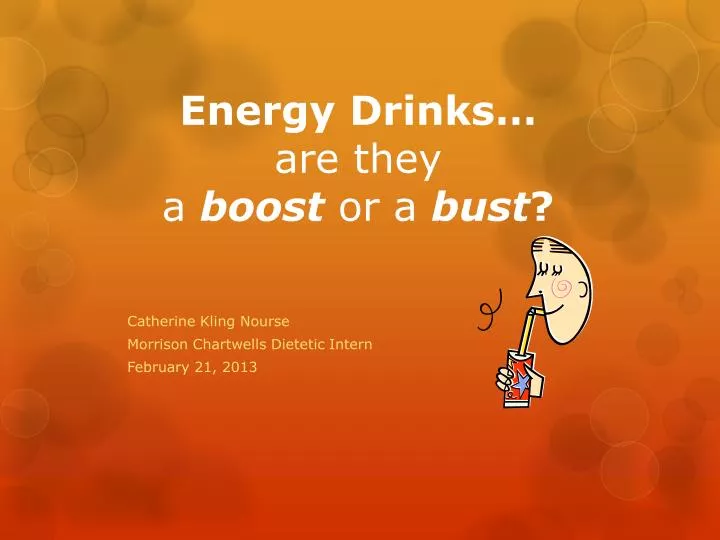 energy drinks are they a boost or a bust