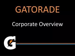 GATORADE Corporate Overview
