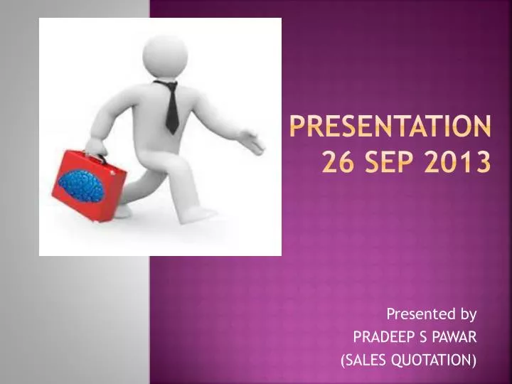 presentation 26 sep 2013