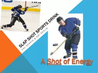 Slap Shot sports drink