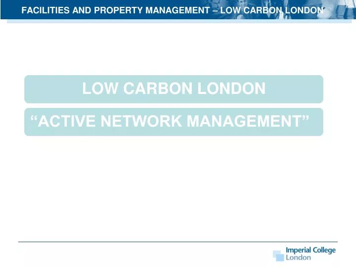 facilities and property management low carbon london