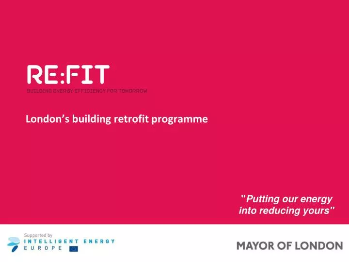 london s building retrofit programme