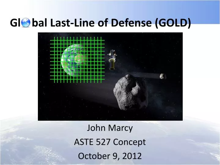 gl bal last line of defense gold