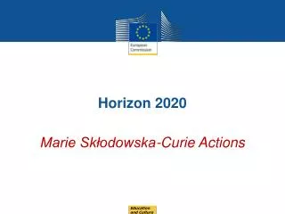 Horizon 2020 Marie Sk?odowska-Curie Actions