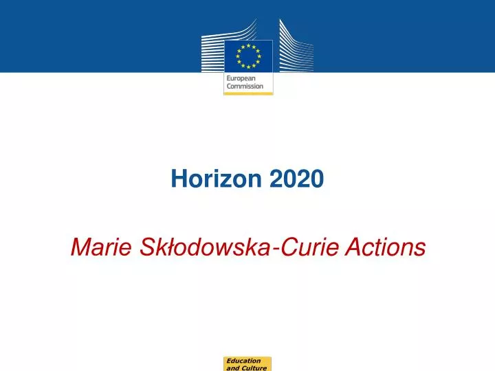 horizon 2020 marie sk odowska curie actions