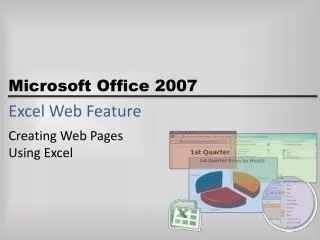 Excel Web Feature